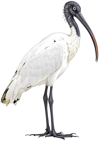 An Australian white ibis